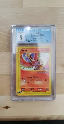 Ho-oh #52 Black Star Promo CGC 9 Gem Mint - Vintage Pokemon Card (Not PSA) - Image 1