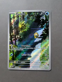 Psyduck 076/165 Pokemon TCG 151 Illustratiion Holo Rare English - Image 1