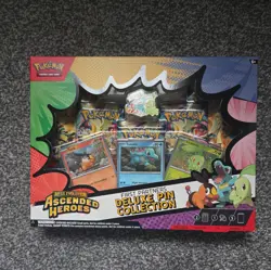 Pokemon First Partners Deluxe Pin Collection Mega Evolution Ascended Heroes New - Image 1