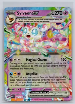 Sylveon ex - 041/131 041/131 Holo SV: Prismatic Evolutions Pokemon NM - Image 1