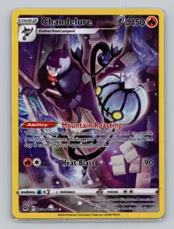 Chandelure #TG04/TG30 Ultra Rare Pokemon TCG SWSH11: Lost Origin Trainer Gallery - Image 1
