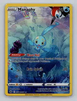 Manaphy #GG06/GG70 Ultra Rare Pokemon TCG Crown Zenith: Galarian Gallery - Image 1