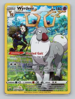 Wyrdeer #TG06/TG30 Ultra Rare Pokemon TCG Astral Radiance Trainer Gallery - Image 1