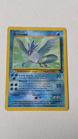 Pokemon WOTC Fossil 1999 Legendary Birds Articuno/Moltres/Zapdos Set of 3 - Image 4