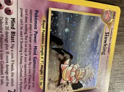 Pokemon TCG Slowking Neo Genesis Holo Rare 14/111 80 HP Mind Blast Unlimited - Image 2