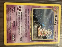 Pokemon TCG Slowking Neo Genesis Holo Rare 14/111 80 HP Mind Blast Unlimited - Image 4