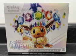Pokemon TCG S&V Prismatic Evolutions ETB Elite Trainer Box FACTORY SEALED - Image 1
