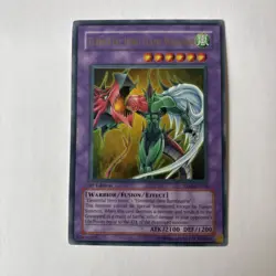 TCG YuGiOh Elemental Hero Flame Wingman TLM-EN035 Ultra Rare 1st Edition: LP - Image 1