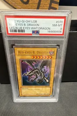 Red-Eyes B. Dragon LOB-070 The Legend of Blue Eyes White Dragon... - Image 1