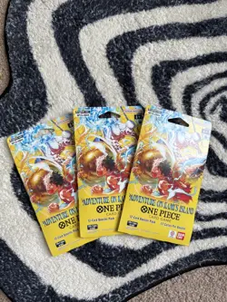 3 One Piece Op15 Adventure On Kami’s Island Sleeved Booster Pack - Image 1