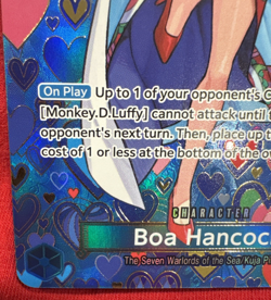 Boa Hancock SP OP07-051 English Special Alt Art Foil. - Image 5