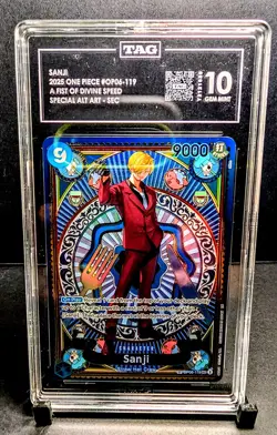 One Piece TCG | Sanji | SP | OP06-119 | Alt Art | TAG 10 - Image 1