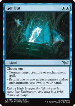 MTG Get Out Duskmourn Uncommon Instant NM - Image 2