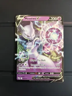 Mewtwo V 030/078 Pokemon GO Holo - Image 1