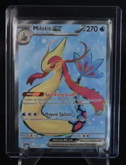 Pokemon Milotic ex 217/191 Sv08: Surging Sparks Ultra Rare Holo- NM - Image 1