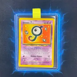 ⭐Pokemon Black Star Promo Card #38 Unknown J ⭐Rare WOTC Pokemon TGC Vintage - Image 1