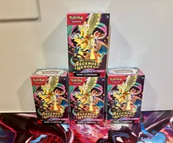 Ascended Heroes Booster Bundle Lot of 4 Sealed Pokemon Center - Image 1