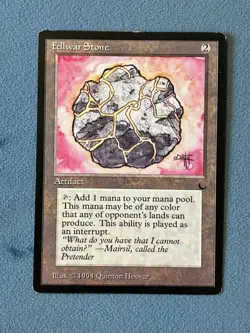 Fellwar Stone - The Dark, Magic the Gathering MtG - Image 1