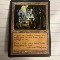 Ancient Tomb Tempest MP MTG Magic the Gathering - Image 1