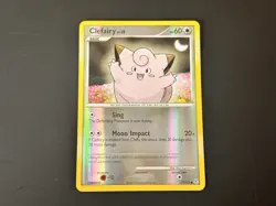 Clefairy 77/130 Reverse Holo Diamond & Pearl NM Pokemon TCG - Image 1