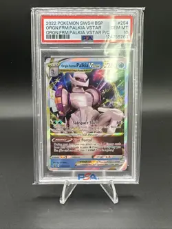 PSA 10 Gem Mint 2022 Pokemon SWSH BSP Origin Forme Palkia VSTAR - SWSH254 - Image 1