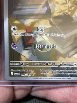 Pokemon Espurr IR Illustration Rare Full Art Near Mint Perfect Order 095/088 - Image 3