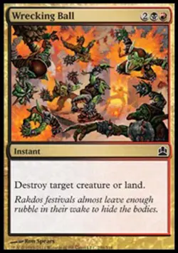 Wrecking Ball - Light Play MTG Commander - Image 1