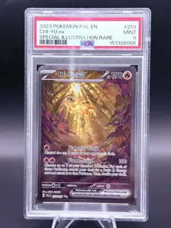 PSA 9 Mint 2023 POKEMON PAL En SPECIAL ILLUSTRATION RARE CHI-YU EX #259 - Image 1