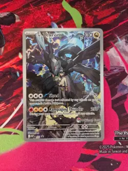 Pokemon TCG N’s Zekrom Pokemon Center Stamped Holo Promo Illustration Rare - Image 1