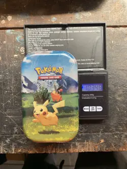 Pokemon Ascended Heroes Mini Tin - 103.48g VERY HEAVY 🔥Possible GOD PACK🔥 - Image 1