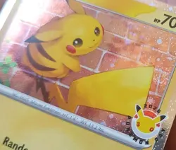 2026 Pokemon 30th Anniversary Pikachu 051 TAIL SWIRL Promo - Image 4