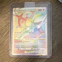 The Pokemon Company Arceus VSTAR Secret Rare Holo 176/172 Brilliant Stars 280 HP - Image 1