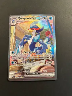 Pokemon Quaquaval ex 260/193 Paldea Evolved Special Illustration Rare Holo - NM - Image 1