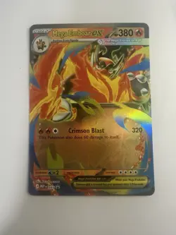 Pokemon Mega Emboar Ex 035 Black Star Promo Ascended Heroes English [NM] - Image 1