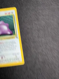 1999 Pokemon Fossil Unlimited Ditto Holo Rare 3/62 LP - Image 3