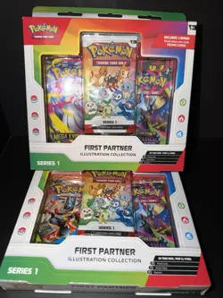 Pokemon TCG First Partner Illustration Collection Series 1 - Lot of 2 - Image 1