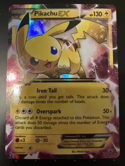 Pikachu EX Promo Holofoil XY Promos XY84 MP Pokemon TCG **DESC** - Image 1