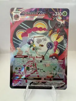 Pokemon TCG: Orbeetle VMAX TG13/TG30 Lost Origin Ultra Rare Full Art Holo - Image 1