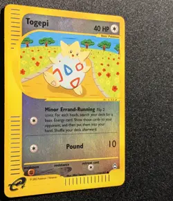 Pokemon AQUAPOLIS - #114/147 Togepi - Reverse Holo - ENG - Near Mint - Image 5