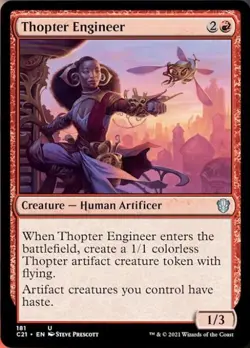 Thopter Engineer - Light Play MTG Commander 2021 Strixhaven - Image 1