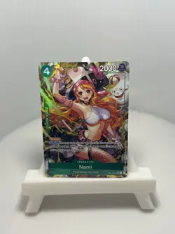 One Piece CCG Nami Alternate Art Op14-031 English Near Mint Foil - Image 1