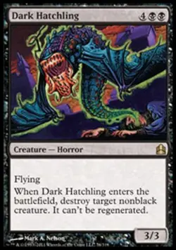 Dark Hatchling - Light Play MTG Commander - Image 1