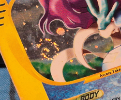 Pokemon Card Suicune SWIRL H25/H32 Aquapolis Vintage Holo Vintage Rare HP 2002 - Image 4