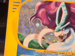 Pokemon Card Suicune SWIRL H25/H32 Aquapolis Vintage Holo Vintage Rare HP 2002 - Image 5