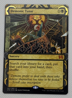 Demonic Tutor (Foil Etched) Strixhaven: Mystical Archives Foil - Image 1