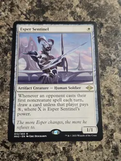 Mahic The Gathering Esper Sentinel Rare Modern Horizons 2 *SHIPS NOW* - Image 3