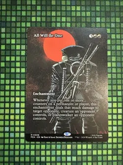 MTG All Will Be One #0008 Borderless Mythic TMNT Source Material (PZA) - Image 1