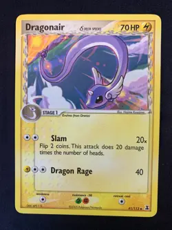 DRAGONAIR (DELTA SPECIES) - 041/113 - DELTA SPECIES - POKEMON CARD - LP - Image 1