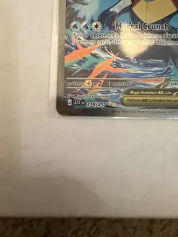 Pokemon Mega Feraligatr ex 274/217 SIR Ascended Heroes NM (Pack Fresh) - Image 3