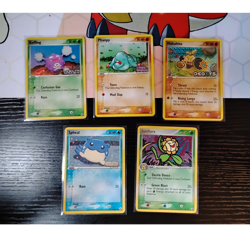 Pokemon TCG Delta Species Card Lot - Koffing, Phanpy, Makuhita (2005) - Image 1